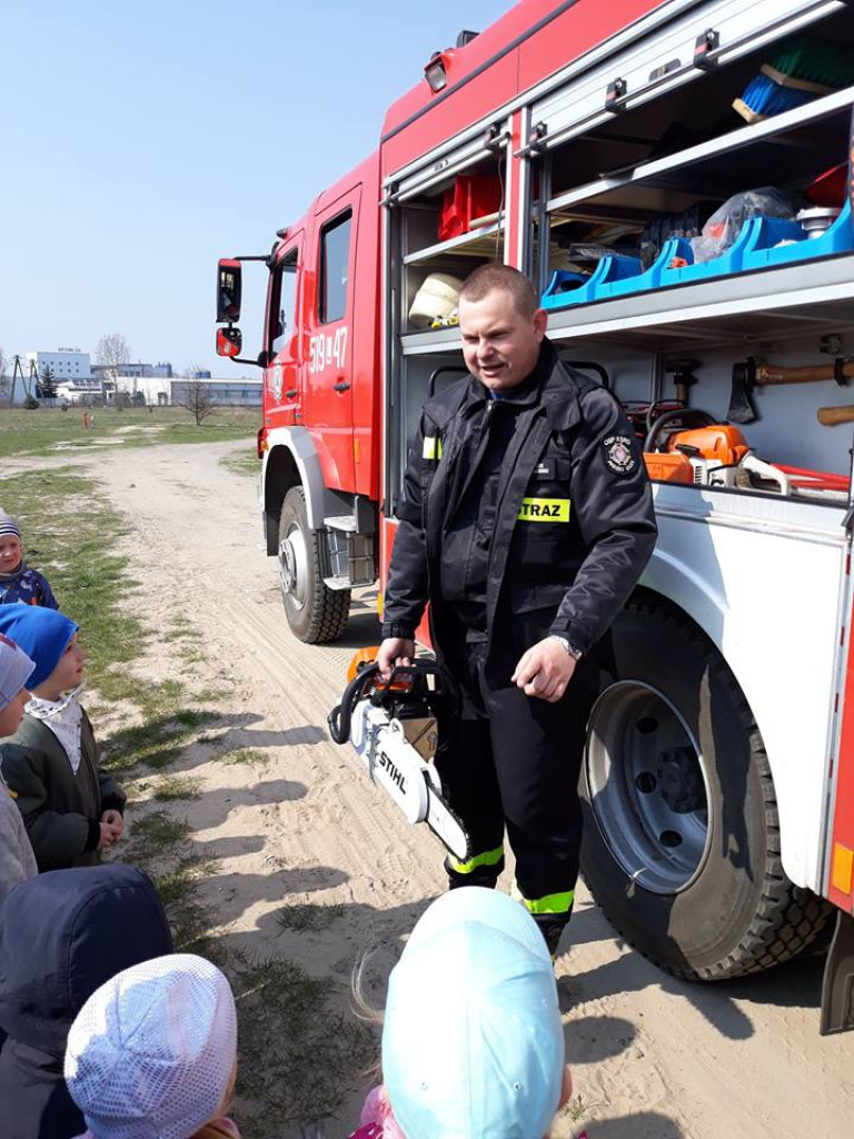 Strażacy w przedszkolu 