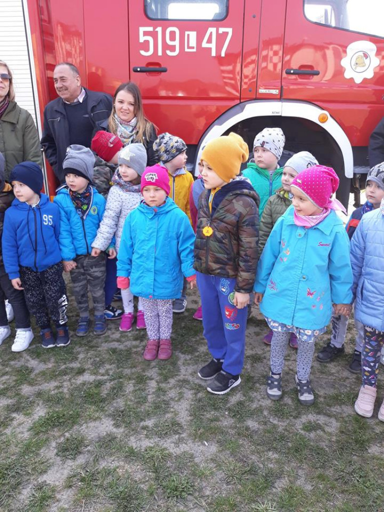 Strażacy w przedszkolu 
