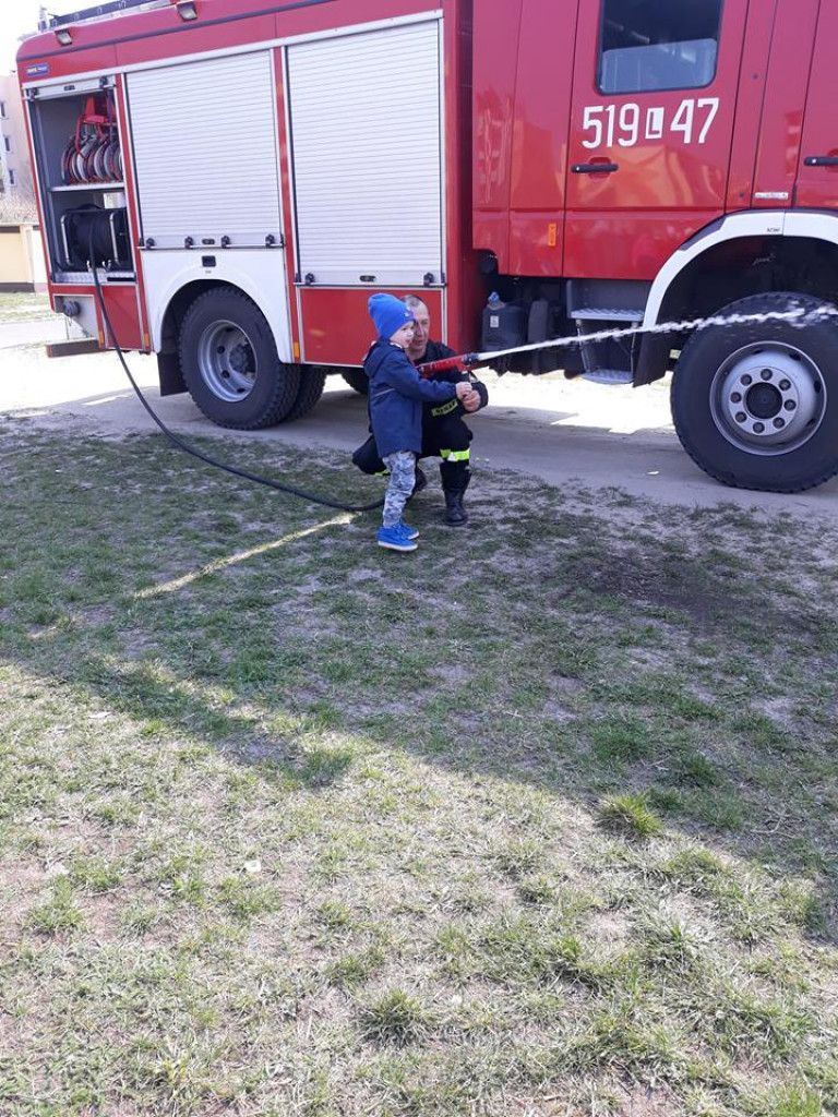Strażacy w przedszkolu 