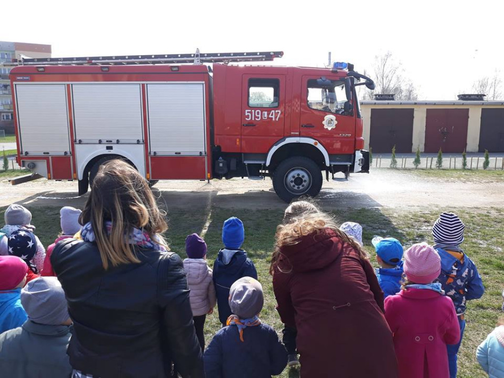 Strażacy w przedszkolu 
