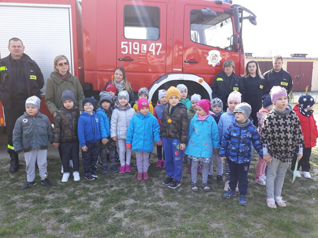 Strażacy w przedszkolu 