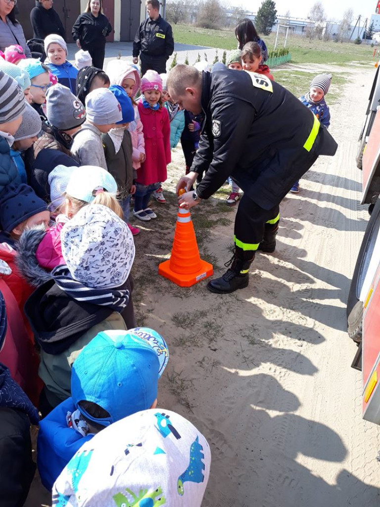 Strażacy w przedszkolu 