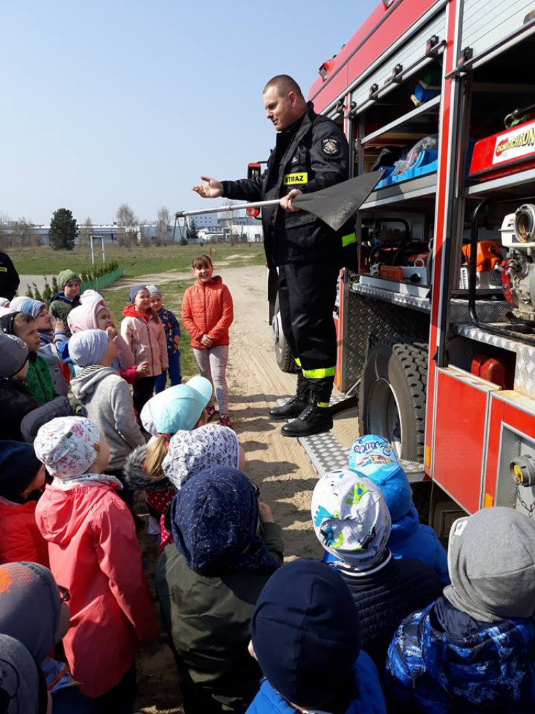 Strażacy w przedszkolu 