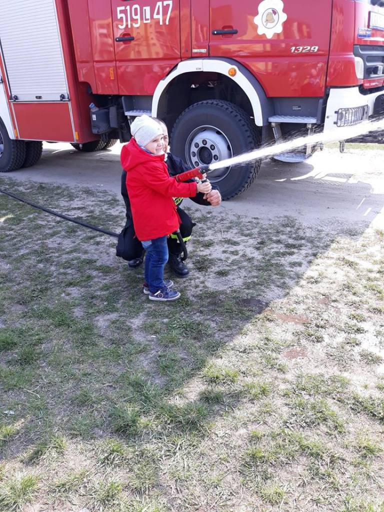 Strażacy w przedszkolu 