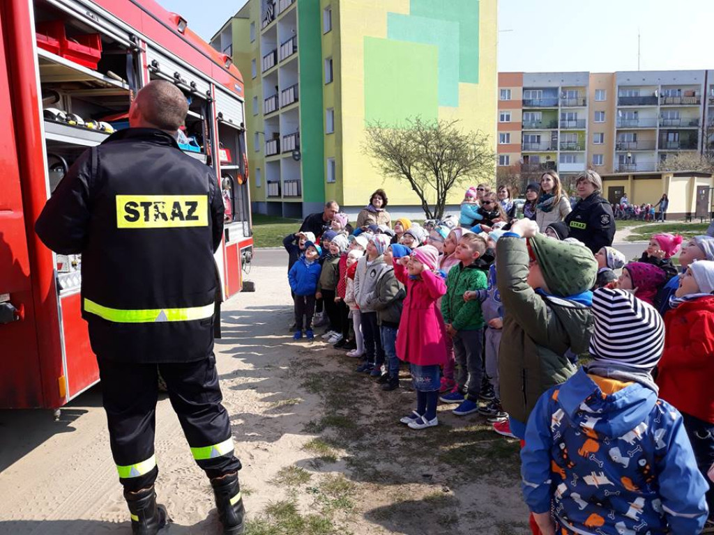 Strażacy w przedszkolu 