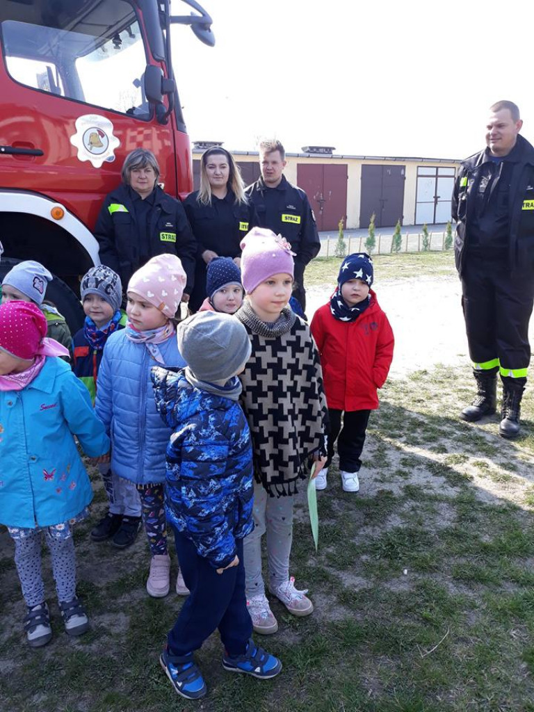 Strażacy w przedszkolu 