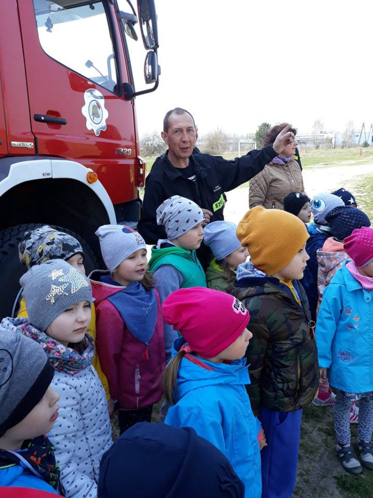 Strażacy w przedszkolu 