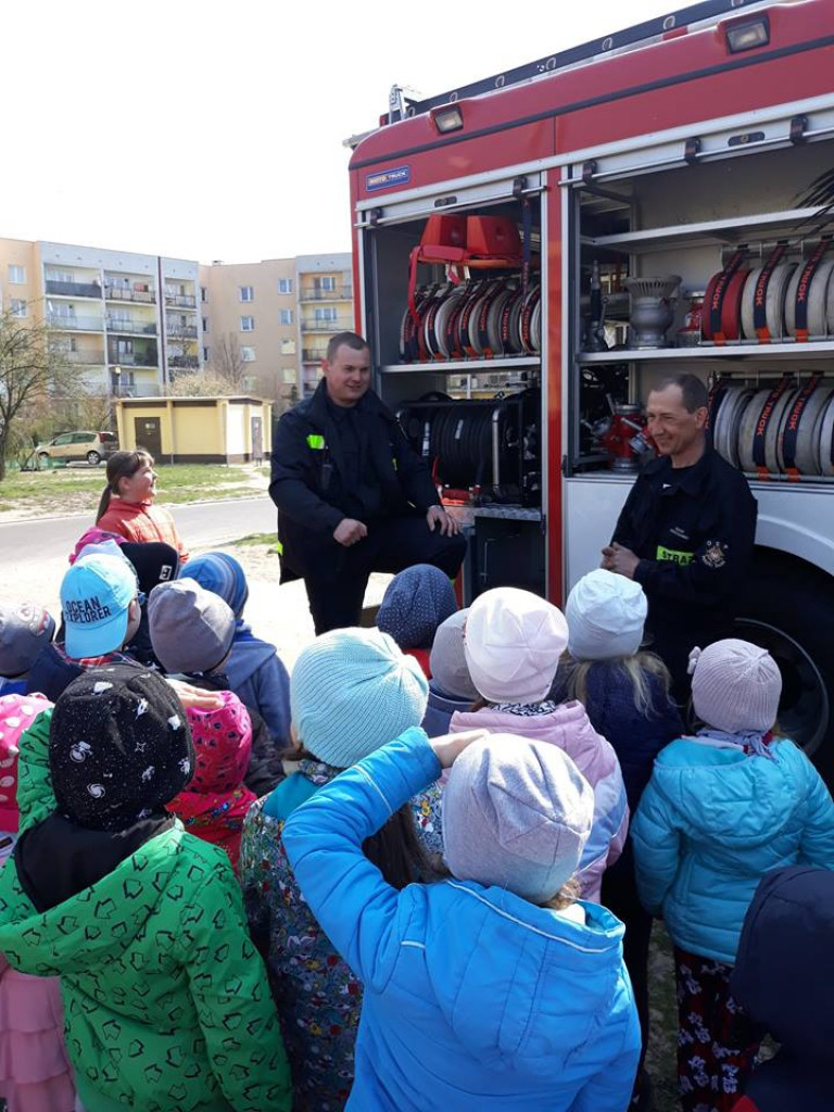 Strażacy w przedszkolu 