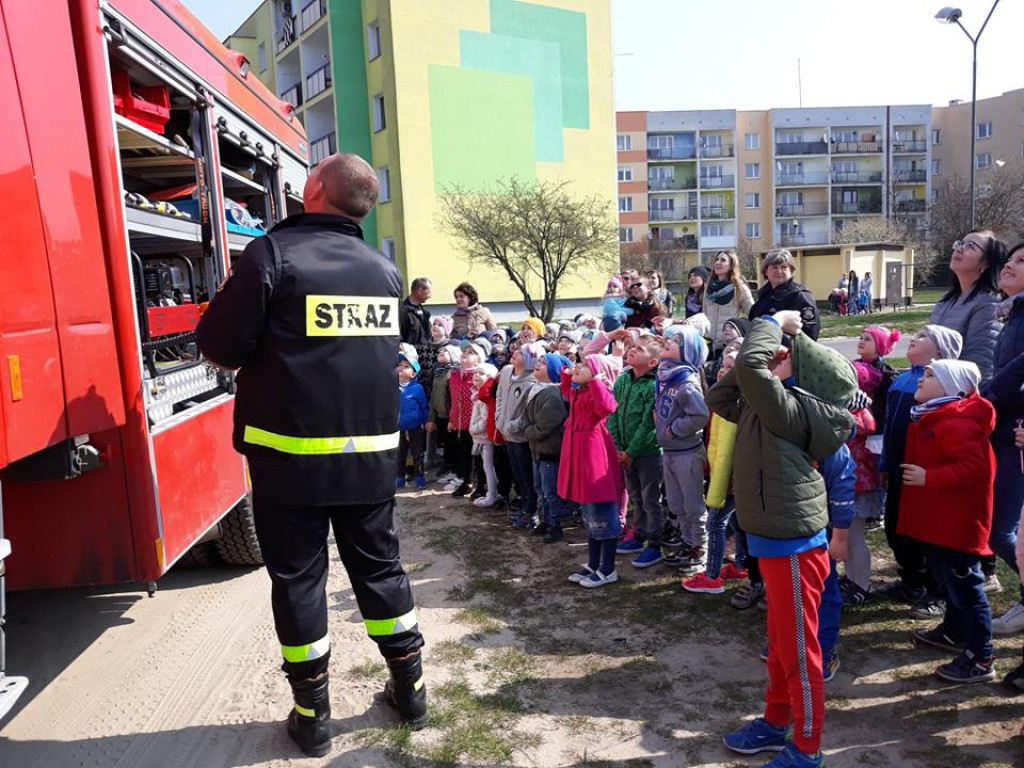 Strażacy w przedszkolu 