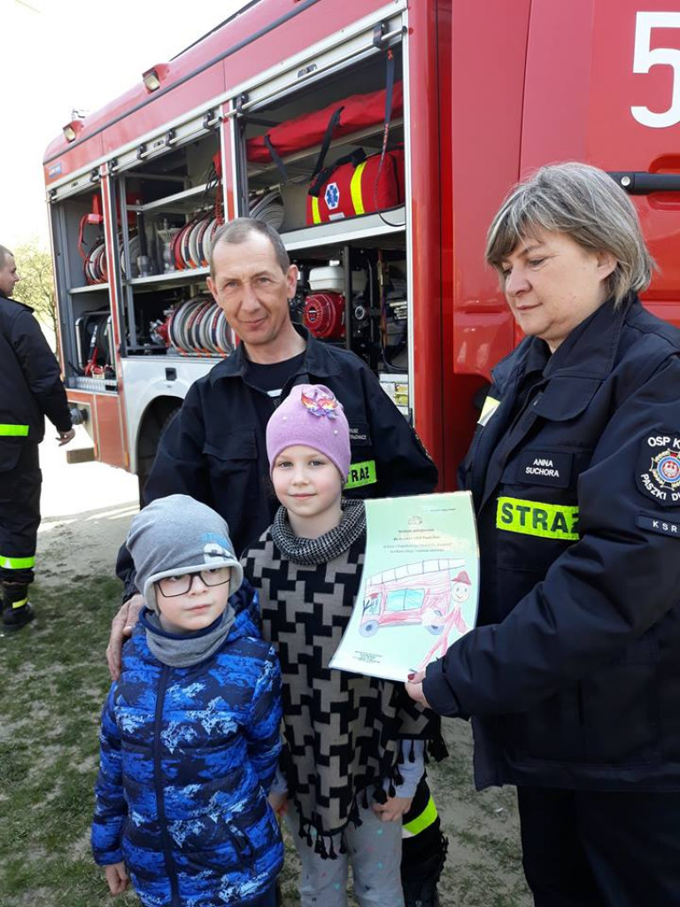 Strażacy w przedszkolu 