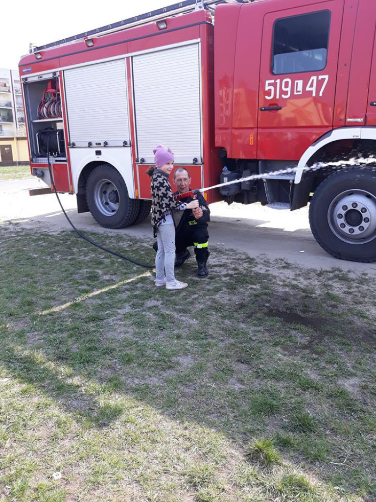 Strażacy w przedszkolu 