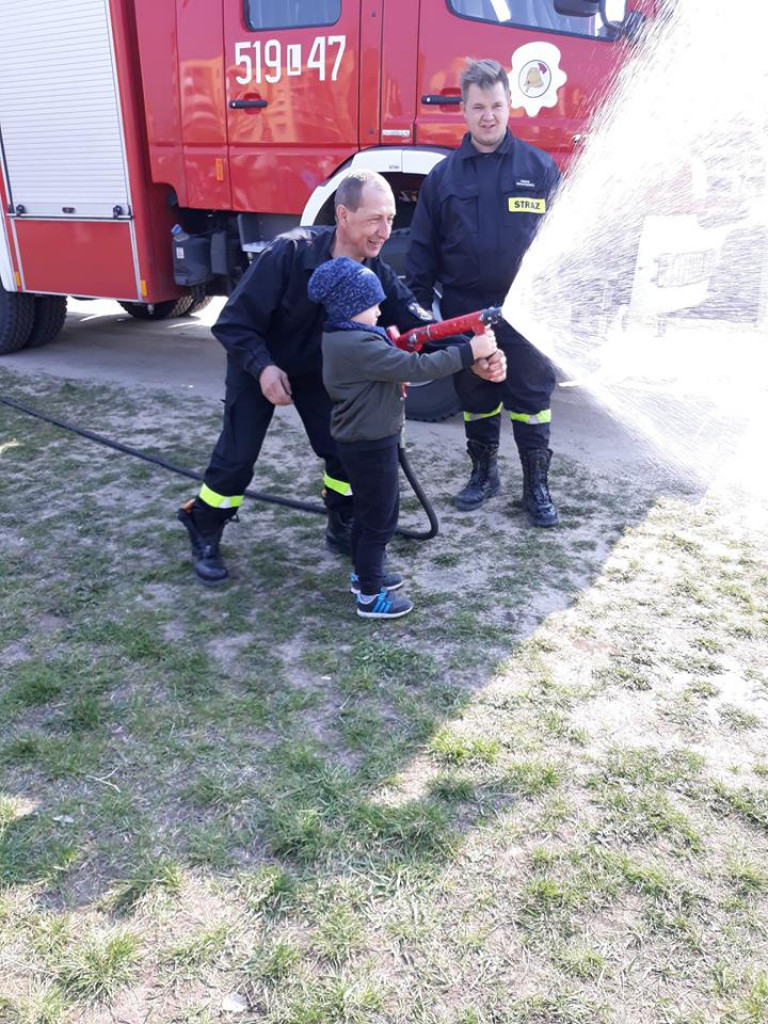 Strażacy w przedszkolu 