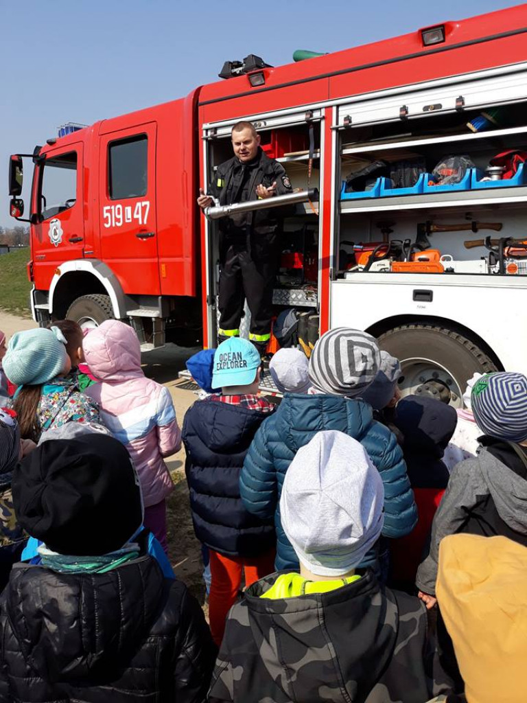 Strażacy w przedszkolu 
