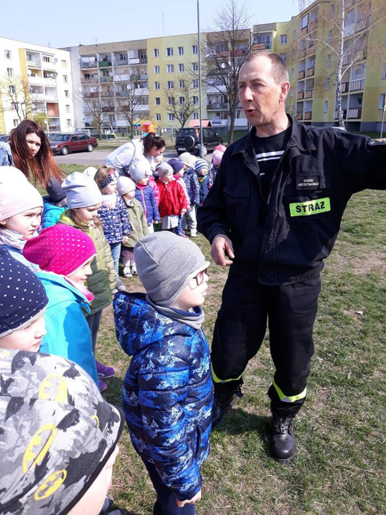 Strażacy w przedszkolu 