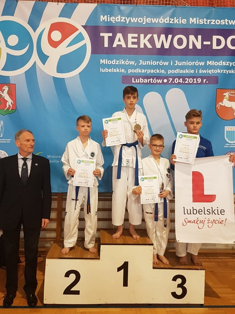 Zawodnicy RSC Taekwon-do na eliminacjach w Lubartowie