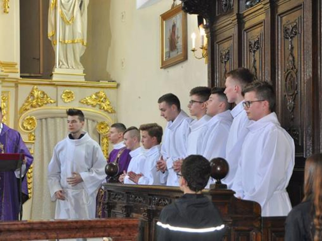 Nowi ministranci i lektorzy