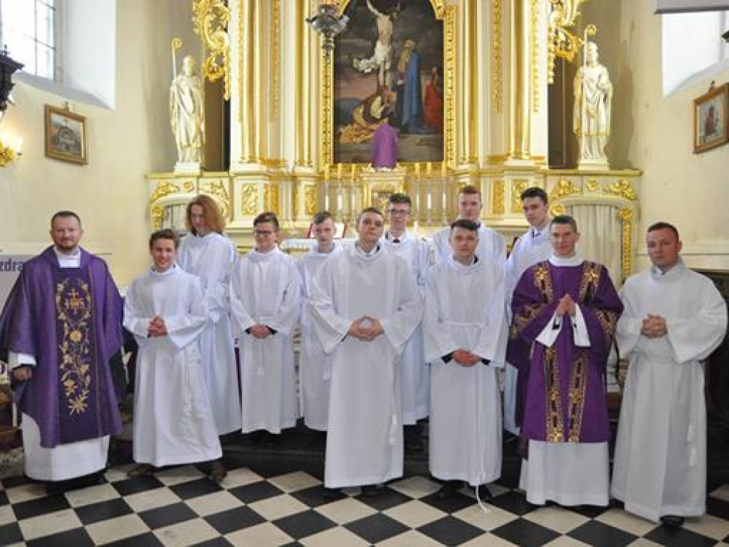 Nowi ministranci i lektorzy