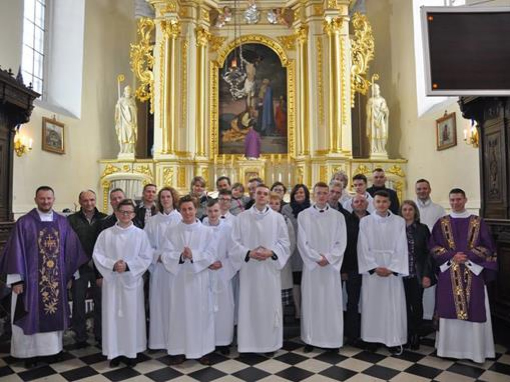 Nowi ministranci i lektorzy