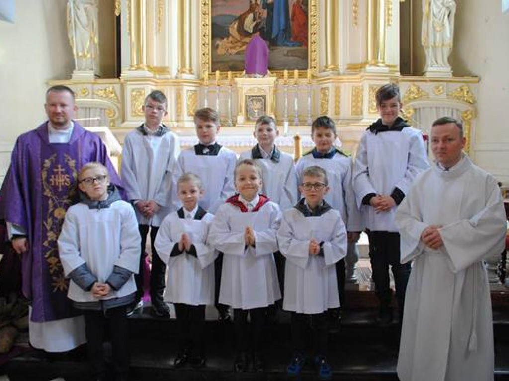 Nowi ministranci i lektorzy