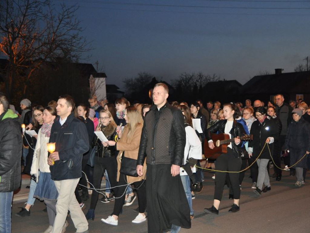 Droga Krzyżowa ulicami Radzynia Podlaskiego