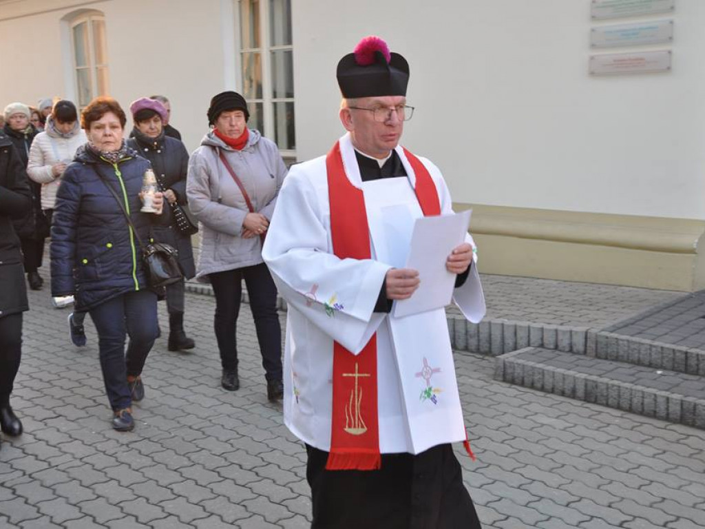 Droga Krzyżowa ulicami Radzynia Podlaskiego