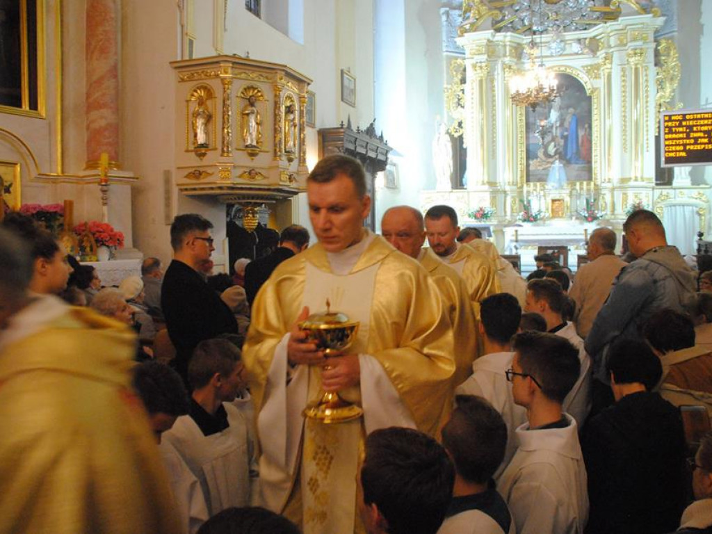 Wielki Czwartek w parafii Św. Trójcy - zdjęcia