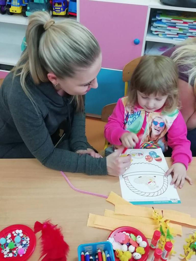 Warsztaty wielkanocne w przedszkolu 