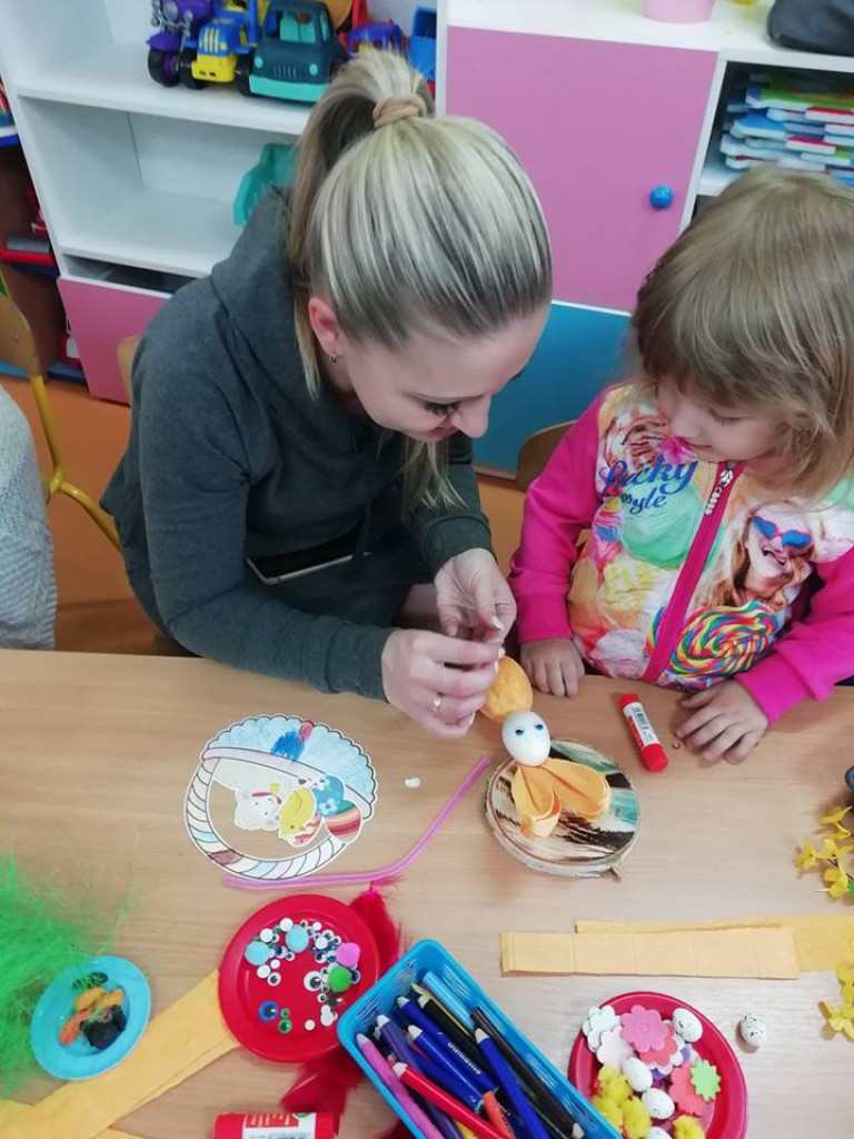 Warsztaty wielkanocne w przedszkolu 