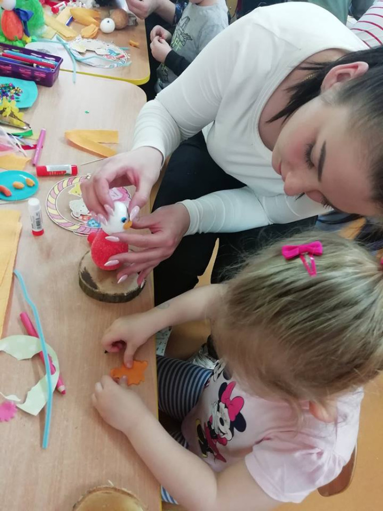 Warsztaty wielkanocne w przedszkolu 