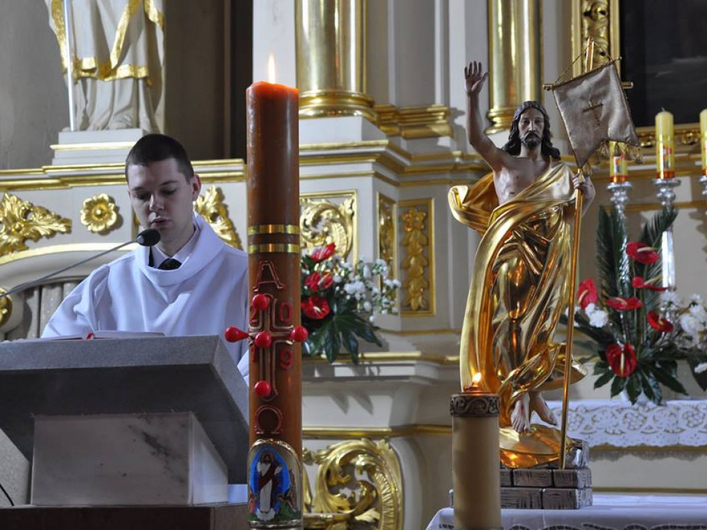 Rezurekcja w parafii Św. Trójcy