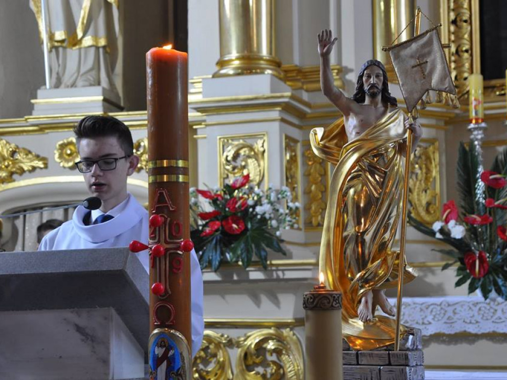 Rezurekcja w parafii Św. Trójcy