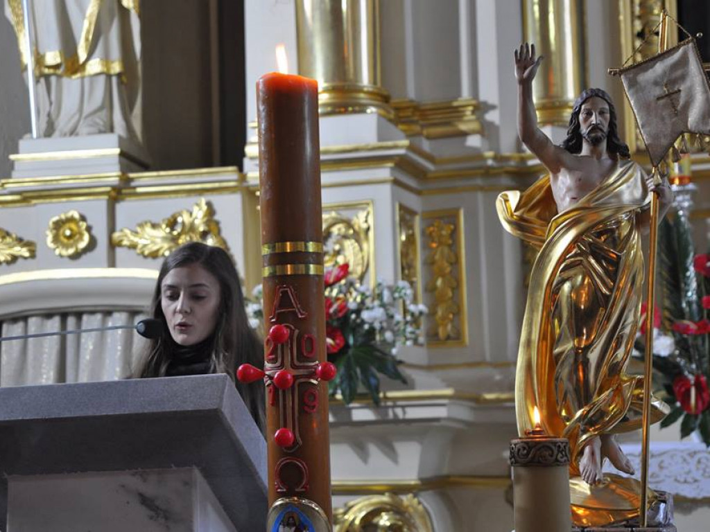 Rezurekcja w parafii Św. Trójcy