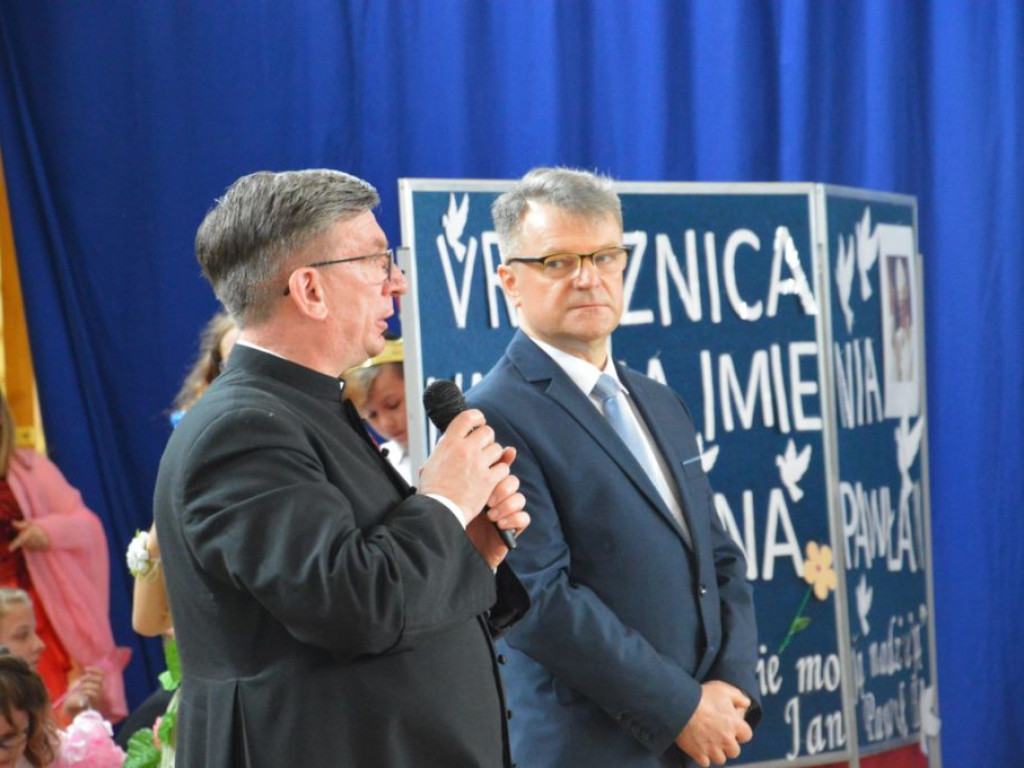 Dzień Patrona w Szkole Podstawowej im. św. Jana Pawła II w Białce