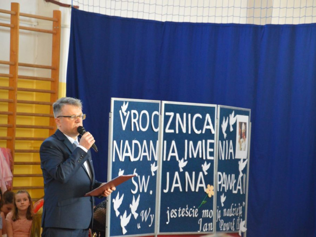 Dzień Patrona w Szkole Podstawowej im. św. Jana Pawła II w Białce