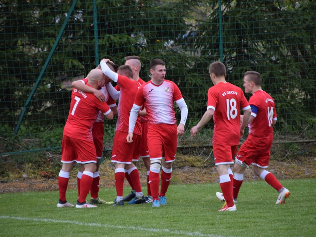 Mecz Unii Żabików z Gromem Kąkolewnica