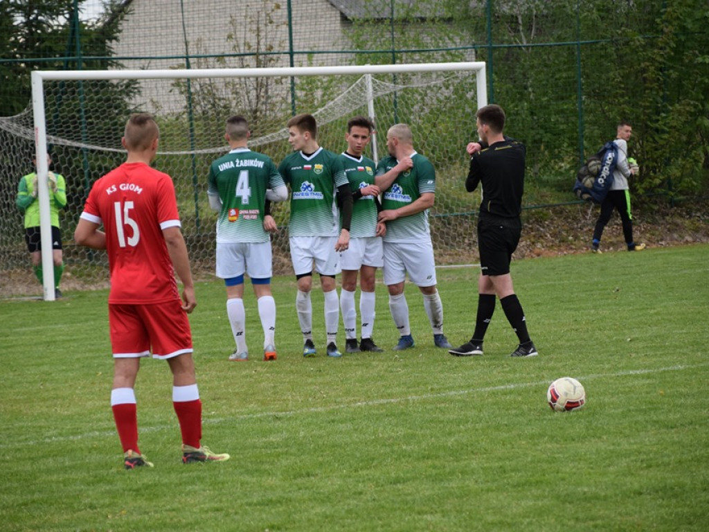 Mecz Unii Żabików z Gromem Kąkolewnica