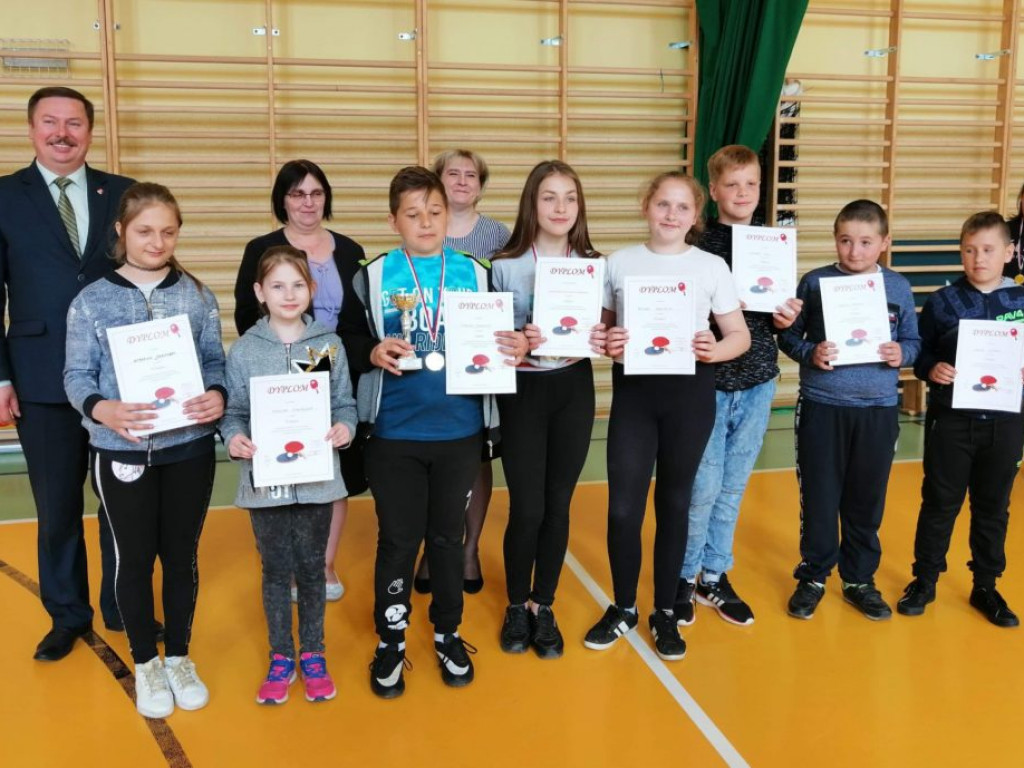 Turniej Tenisa Stołowego w gminie Radzyń