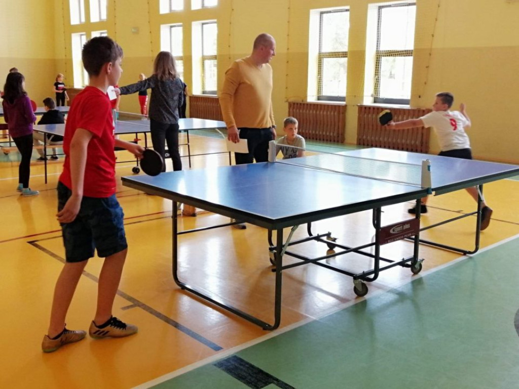 Turniej Tenisa Stołowego w gminie Radzyń