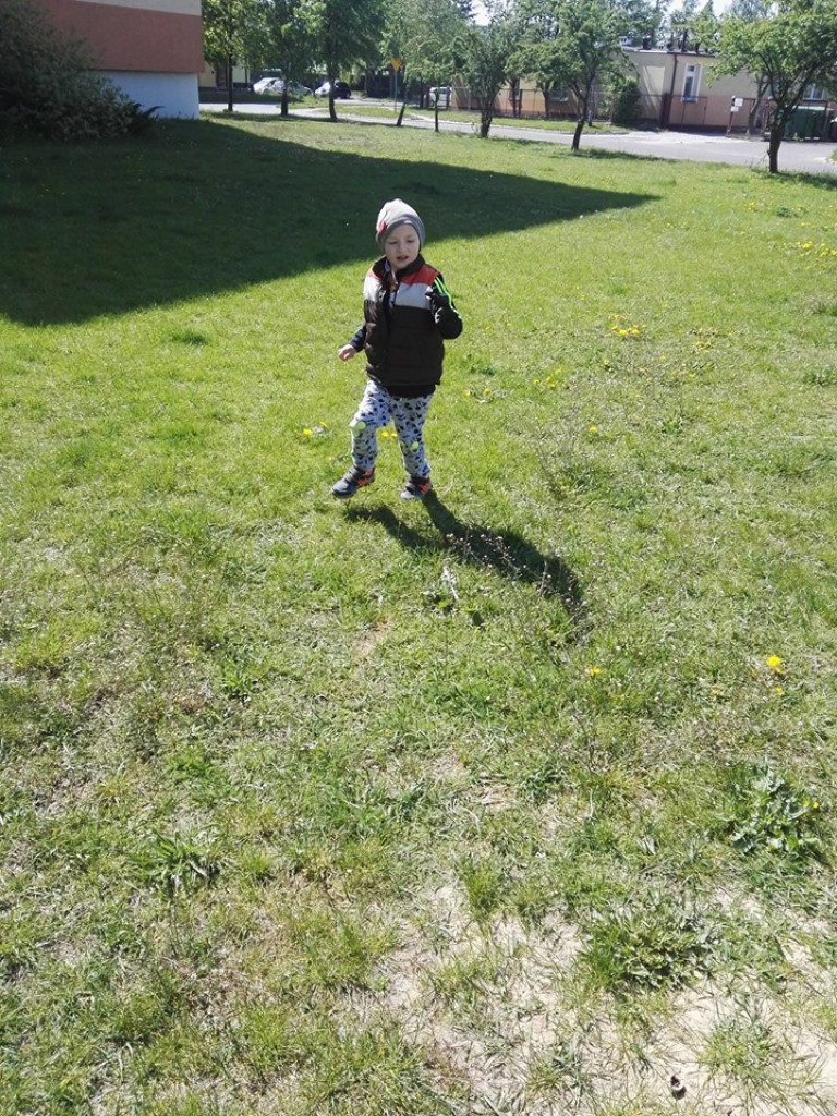 Porządki wokół przedszkola 