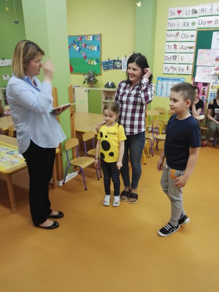 Lekcja o serze w przedszkolu 