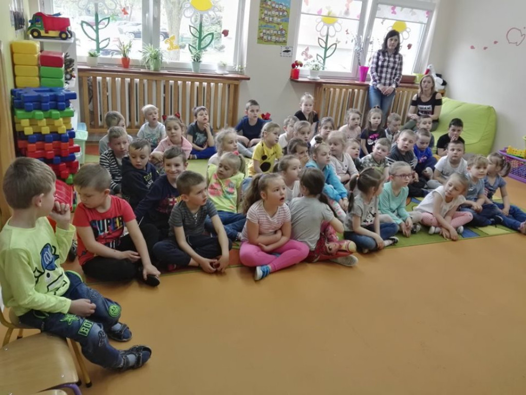 Lekcja o serze w przedszkolu 