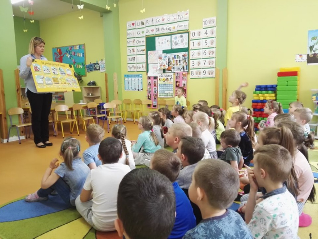 Lekcja o serze w przedszkolu 