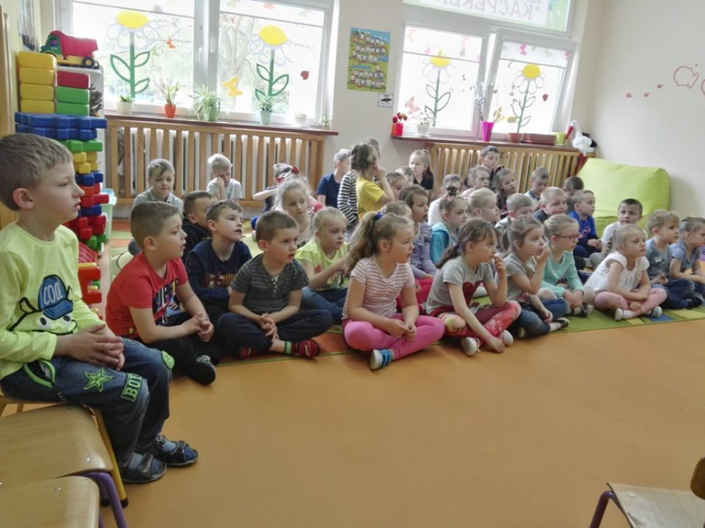 Lekcja o serze w przedszkolu 