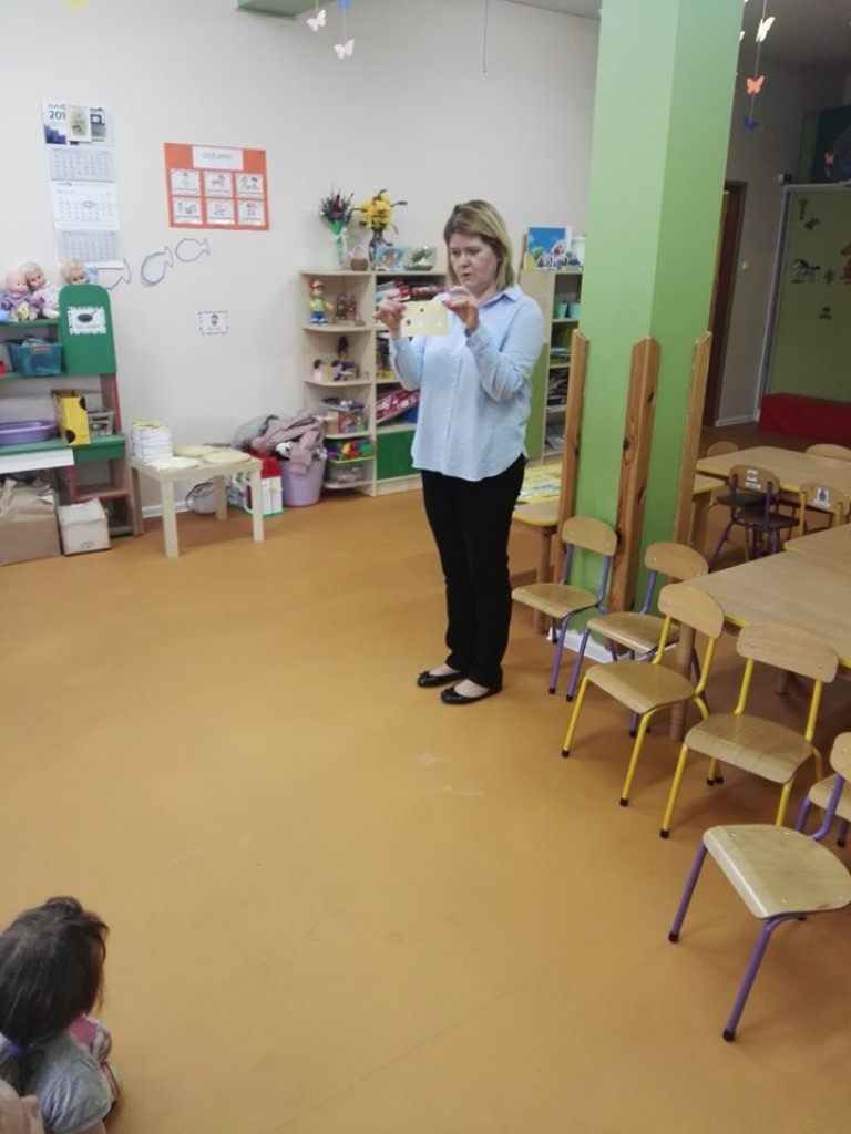 Lekcja o serze w przedszkolu 