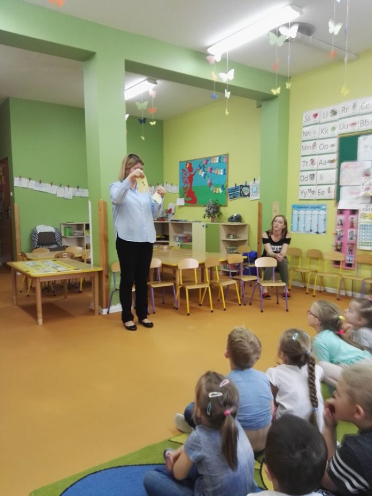 Lekcja o serze w przedszkolu 