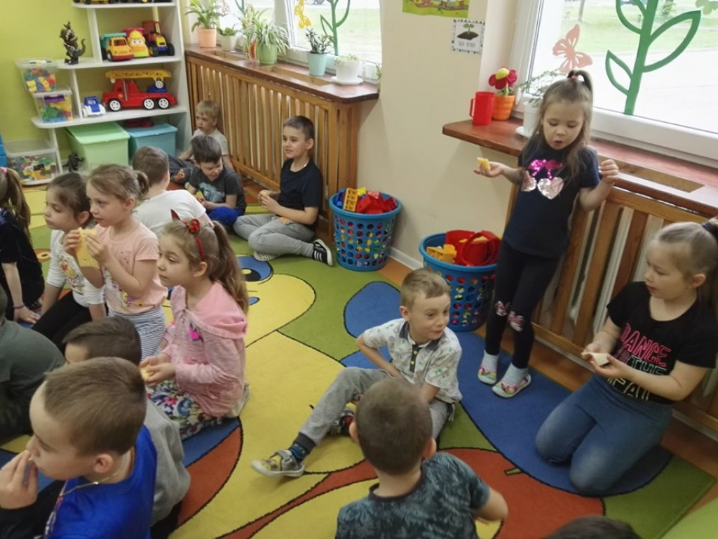 Lekcja o serze w przedszkolu 