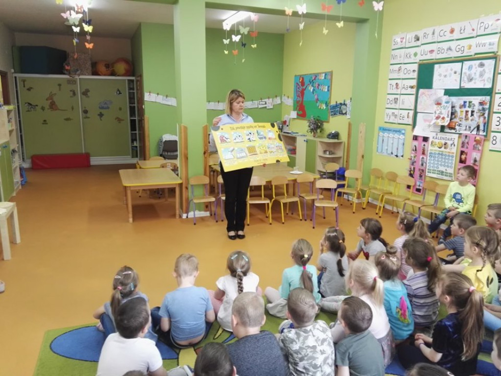 Lekcja o serze w przedszkolu 