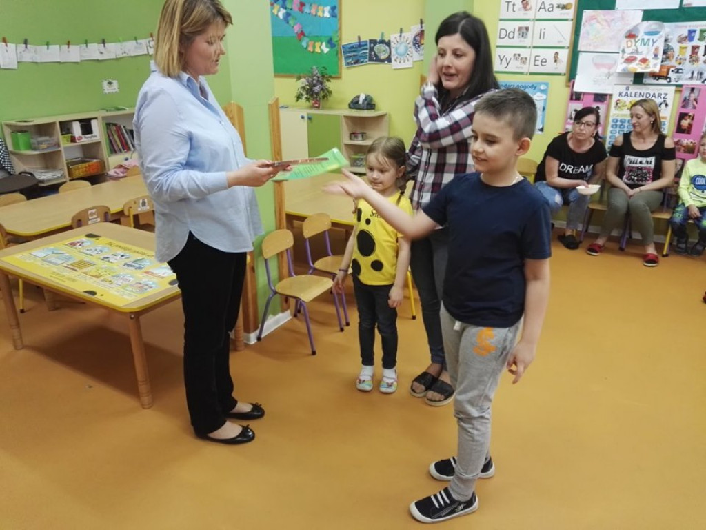 Lekcja o serze w przedszkolu 