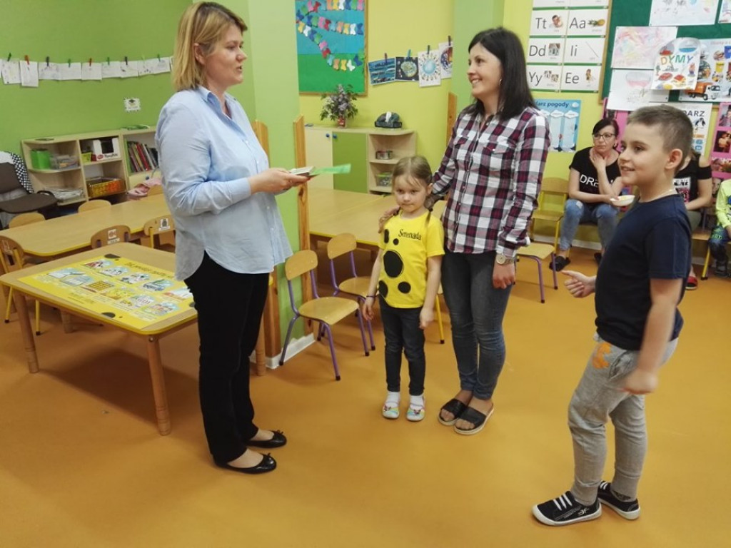 Lekcja o serze w przedszkolu 