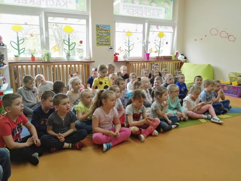 Lekcja o serze w przedszkolu 